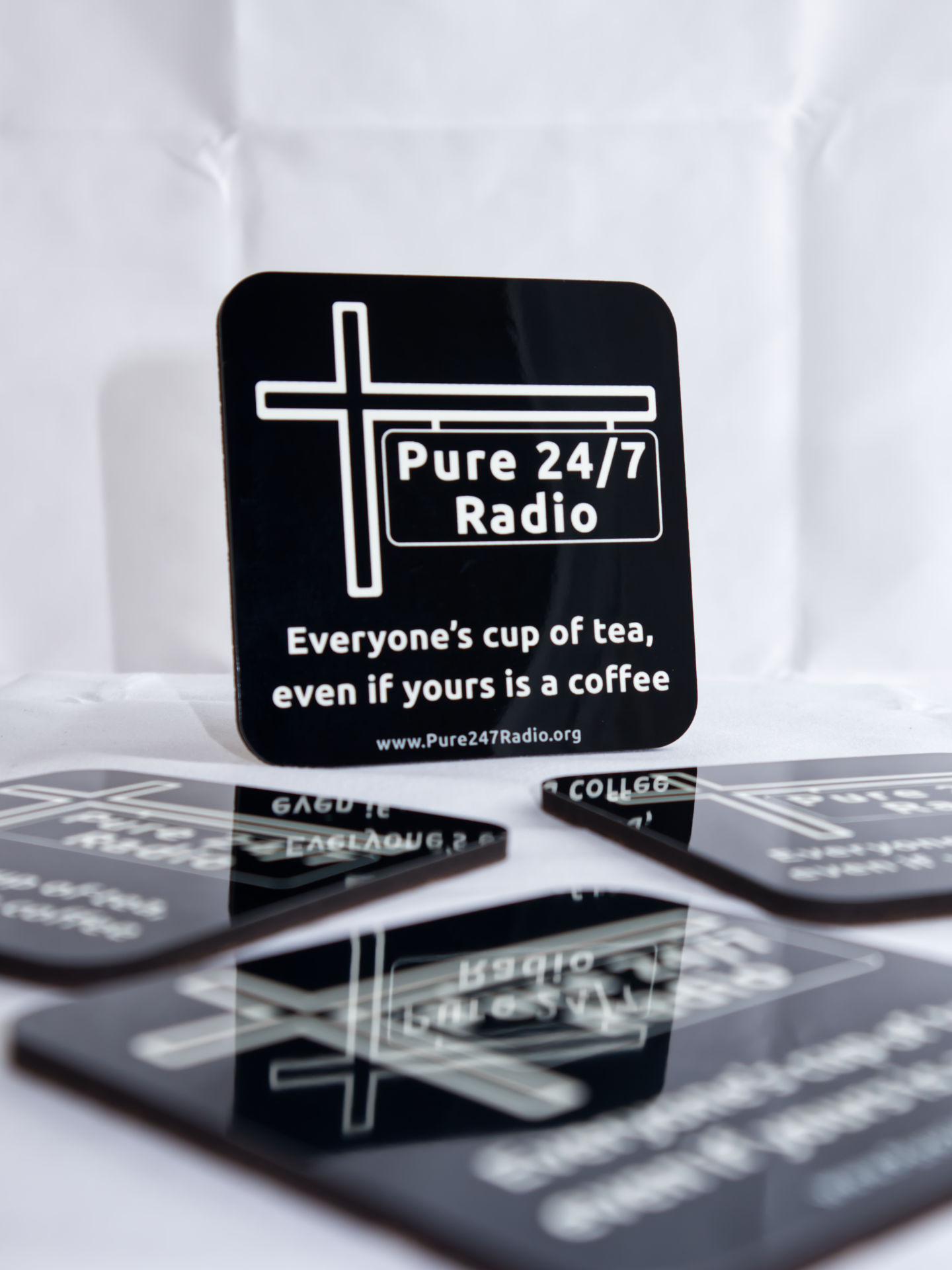Coaster - logo, B & W 2