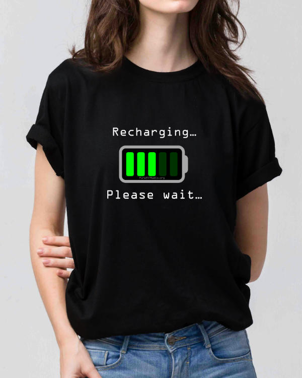 female, recharge, black